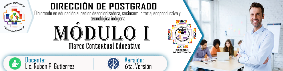 Diplomado en Educación Superior
6ta. Versión